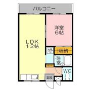 エバーKの間取り画像