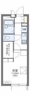 レオパレス華みずきⅣ号館の間取り画像