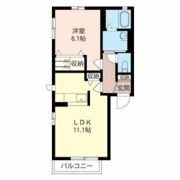 イナリハイツの間取り画像