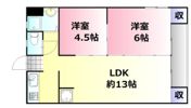 中尾ビルの間取り画像