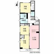 グラン フルールの間取り画像