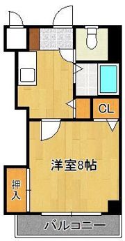 ピエドラブランカ西本町の間取り画像