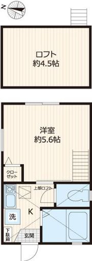 G・Aヒルズ追浜A棟の間取り画像