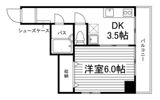 グレイス岡山の間取り画像
