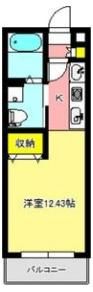 レヴィーナミエの間取り画像