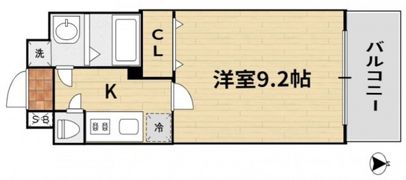 グランフォンテーヌ奉還町の間取り画像