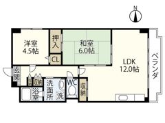 エクセルK-1の間取り画像