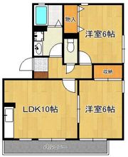 グローリー中村の間取り画像