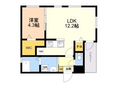 プラウド香住ケ丘の間取り画像