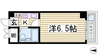 ウイング神戸の間取り画像
