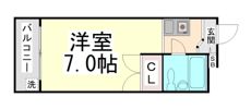 メゾン・ド・六甲パートⅤの間取り画像