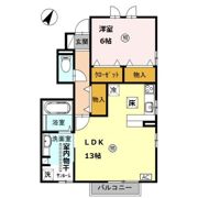 Confort Shigino(ｺﾝﾌｫｰﾙ ｼｷﾞﾉ)の間取り画像