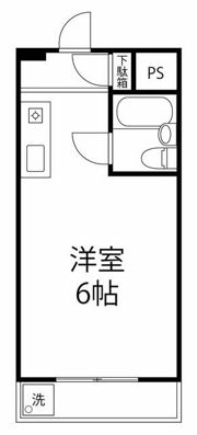 プラーズ南荻窪の間取り画像