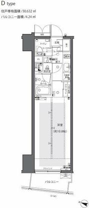 ZOOM都庁前の間取り画像
