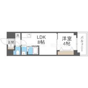 MAXIV CROS 江坂の間取り画像