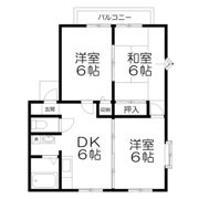 サンライフとよのの間取り画像