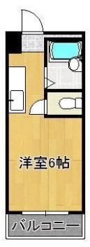 ジョイフル天神の間取り画像