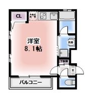 プラチナム本町の間取り画像