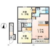 グローリィ・ヒルズの間取り画像
