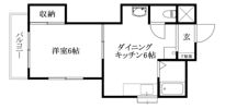 SSハイツの間取り画像