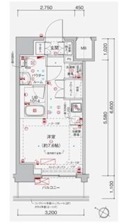 クラリッサ大通り公園の間取り画像