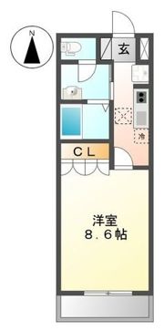 レジデンス小金井の間取り画像