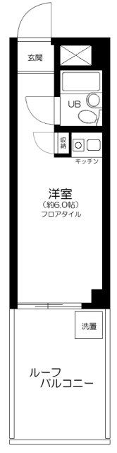 ハイシティ高田馬場の間取り画像