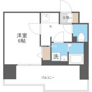 エスリードレジデンス梅田グランゲートの間取り画像