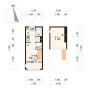 FIKA東武練馬 IoT BT別 独洗 階段下物置 100有の間取り画像