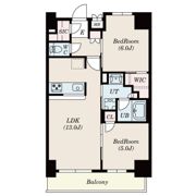 S-RESIDENCE王子Nordの間取り画像
