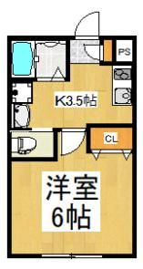 エルワイフの間取り画像