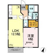 ベルデュールの間取り画像