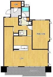 サンパーク守恒テラス 203号の間取り画像