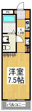 アサイビルの間取り画像