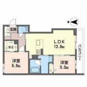 グランドパレス掛尾の間取り画像
