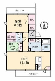 TYR楽々園の間取り画像