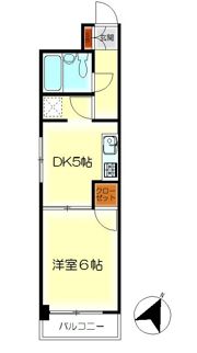 ダイアパレス呉中央の間取り画像