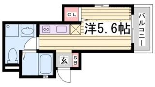 ヴィアノ須磨コルティーレの間取り画像