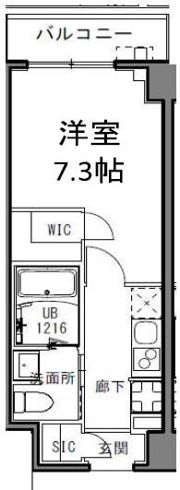 S-RESIDENCE目黒大岡山の間取り画像