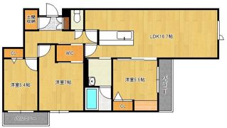べレオ本城東の間取り画像