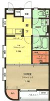コスモビルズの間取り画像