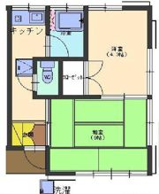 マンションMの間取り画像