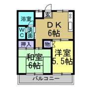 マルサンハイツの間取り画像
