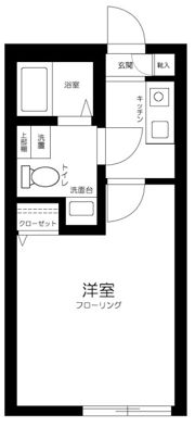 クレシア青戸の間取り画像