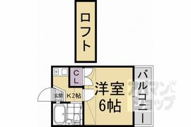 山科第15マンションの間取り画像