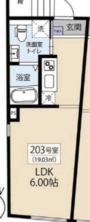 アーバンレーヴ西日暮里の間取り画像
