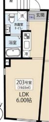 アーバンレーヴ西日暮里の間取り画像