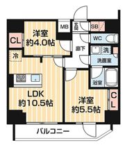 ARCOBALENO MINAMISENJUの間取り画像