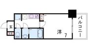 CREST TAPP神戸湊町NOIRの間取り画像