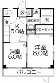 ビレッジ北栄の間取り画像